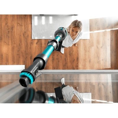 Aspirador escoba - Cecotec Conga Rockstar 1700 Titanium ErgoWet, 680 W, 75 min, Negro