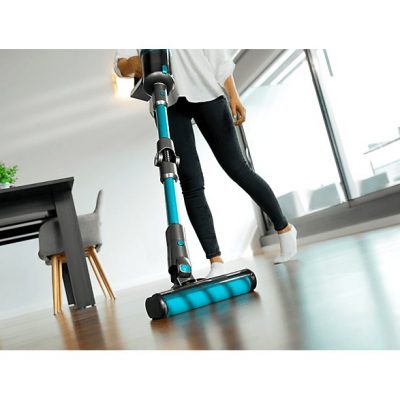 Aspirador escoba - Cecotec Conga Rockstar 1700 Titanium ErgoWet, 680 W, 75 min, Negro