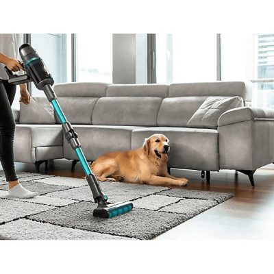 Aspirador escoba - Cecotec Conga Rockstar 1700 Titanium ErgoWet, 680 W, 75 min, Negro