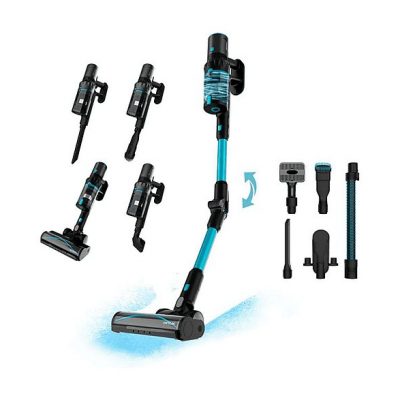 Aspirador escoba - CECOTEC Conga Rockstar 3500 Storm Pet Flex, 500 W, Potencia de succión 150 W, Depósito 500 ml, Autonomía 120 min, Multicolor