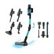 Aspirador escoba - CECOTEC Conga Rockstar 3500 Storm Pet Flex, 500 W, Potencia de succión 150 W, Depósito 500 ml, Autonomía 120 min, Multicolor