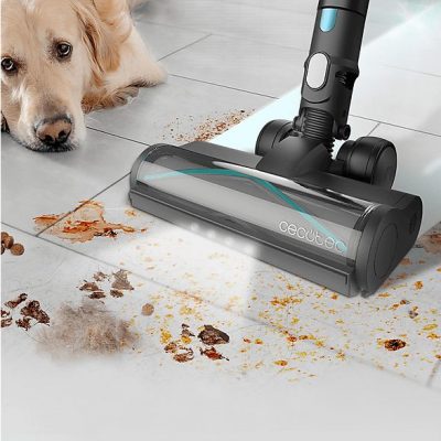 Aspirador escoba - CECOTEC Conga Rockstar 3500 Storm Pet Flex, 500 W, Potencia de succión 150 W, Depósito 500 ml, Autonomía 120 min, Multicolor