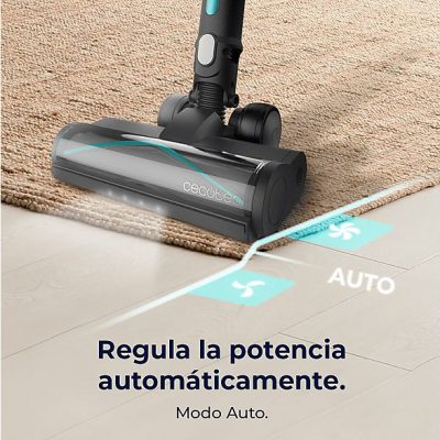Aspirador escoba - CECOTEC Conga Rockstar 3500 Storm Pet Flex, 500 W, Potencia de succión 150 W, Depósito 500 ml, Autonomía 120 min, Multicolor