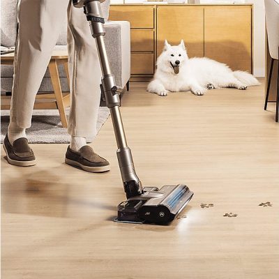 Aspirador escoba - Cecotec Conga Rockstar RX90 AI AquaPet Flex, 850W, 100min, IA, Tubo flexible, Kit de accesorios, Cepillo antienredos, Negro