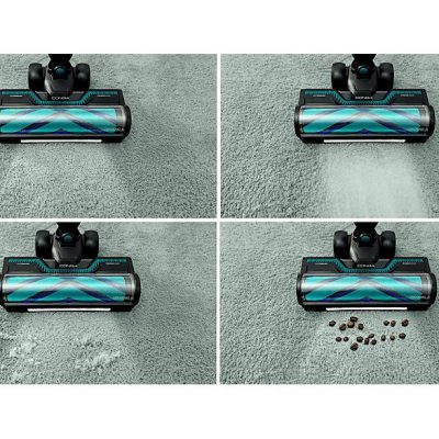 Aspirador escoba - Cecotec RX50 Pet Flex, 300 AW, 780 W, 90 min, Cepillo HairLess, Tubo flexible, Kit completo, Negro/Azul