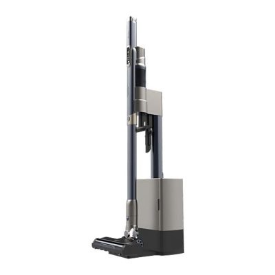 Aspirador escoba - Cecotec Scoba 3000 Station 2 en 1 ultraligero con base de autovaciado, 210 W, 20 kPa, Autonomía 40 min, Cepillo Jalisco, Azul