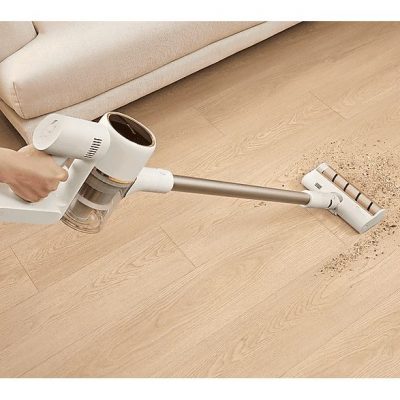 Aspirador escoba - DREAME R10, 25,2 V, Potencia de succión 120 AirWatt, Depósito 0,6 l, Autonomía 60 min, Blanco