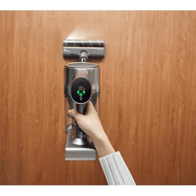 Aspirador escoba - DREAME VTV97A, 570 W, Potencia de succión 27 kPa, Depósito 0,6 l, Autonomía 90 min, Negro