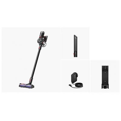 Aspirador escoba - Dyson V8™ Cyclone, Potencia succión 150 W, Autonomía 60 min, Rinconera, Negro