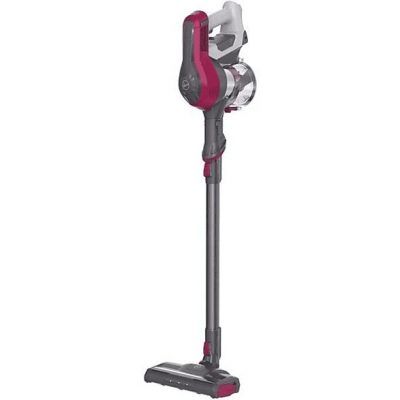 Aspirador escoba - HOOVER 39401007, 160 W, Depósito 0,9 l, Autonomía 30 min, Gris Lunar/Magenta/Titanio Grego
