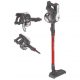 Aspirador escoba - HOOVER H-FREE HF122GPT, 170 W, Potencia de succión 170 W, Depósito 0,9 l, Autonomía 40 min, Rojo Metálico