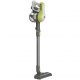 Aspirador escoba - HOOVER HF110H 011, 170 W, Potencia de succión 25 AirWatt, Depósito 0,9 l, Autonomía 30 min, Gris lunar/Verde lima brillante