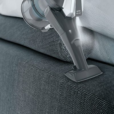 Aspirador escoba - HOOVER HF322TP 011, 240 W, Potencia de succión 240 W, Depósito 0,7 l, Autonomía 40 min, Gris Obsidiano & Azul Skyfall