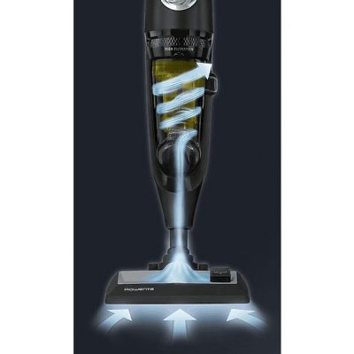 Aspirador escoba - ROWENTA Powerline Extreme Cyclonic RH8155 WA, 750 W, Depósito 0,9 l, Negro