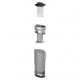 Aspirador escoba - ROWENTA RH1128, 1128 W, Depósito 0,4 l, Autonomía 40 min, Púrpura, Aluminio