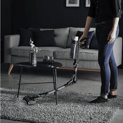 Aspirador escoba - ROWENTA RH2038, 250 W, Potencia de succión 100 AirWatt, Depósito 0,4 l, Autonomía 45 min, Negro