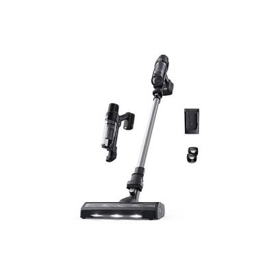 Aspirador escoba - ROWENTA RH6A21WO, 140 W, Potencia de succión 30 AirWatt, Depósito 0,44 l, Autonomía 45 min, Morado y aluminio