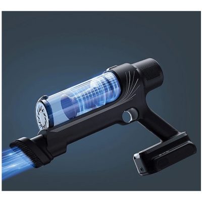 Aspirador escoba - ROWENTA RH6A35WO, 140 W, Potencia de succión 30 W, Depósito 0,44 l, Autonomía 45 min, Morado y aluminio