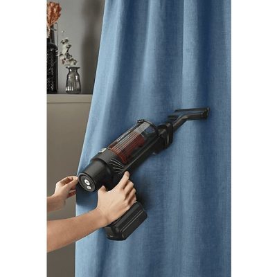 Aspirador escoba - ROWENTA RH6A71WO, 140 W, Potencia de succión 30 AirWatt, Depósito 0,44 l, Autonomía 40 min - 1 h, Aluminio, Rojo