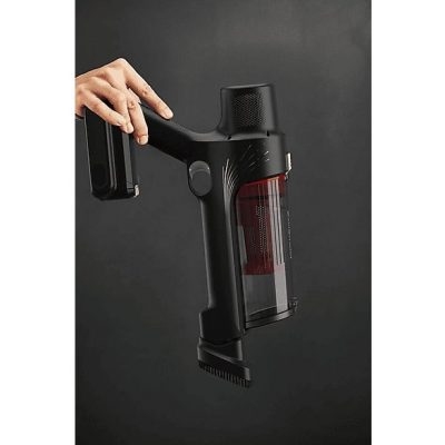 Aspirador escoba - ROWENTA RH6A71WO, 140 W, Potencia de succión 30 AirWatt, Depósito 0,44 l, Autonomía 40 min - 1 h, Aluminio, Rojo