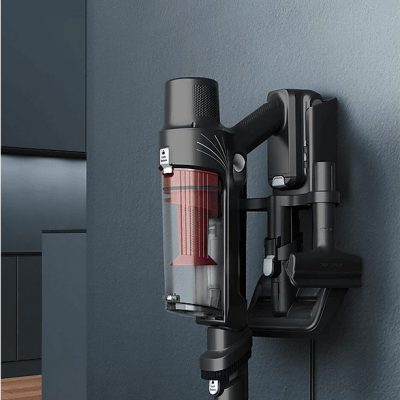 Aspirador escoba - ROWENTA RH6A71WO, 140 W, Potencia de succión 30 AirWatt, Depósito 0,44 l, Autonomía 40 min - 1 h, Aluminio, Rojo