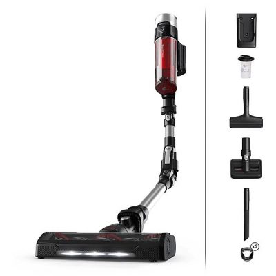 Aspirador escoba - ROWENTA S0450876, 250 W, Potencia de succión 100 AirWatt, Depósito 0,4 l, Autonomía 45 min, Negro
