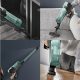 Aspirador escoba - Rowenta X-FORCE 8.80 RH1833, 250 W, 100 AW, 45 min Autonomía, 0.44 L, Ligera, 1.3 Kg, Limpieza 4 en 1, Verde, Gris