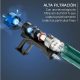 Aspirador escoba - Rowenta X-FORCE 8.80 RH1833, 250 W, 100 AW, 45 min Autonomía, 0.44 L, Ligera, 1.3 Kg, Limpieza 4 en 1, Verde, Gris