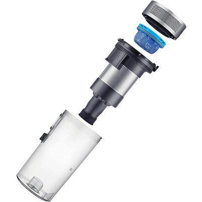 Aspirador escoba - Samsung VS15A60AGR5/WA Jet 65 Pet, 150 WA, Digital Inverter, 40 min, Sin cable, Silver
