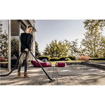Aspirador seco y húmedo - KARCHER 1.628-209.0, 1000 W, Depósito 20 l, Negro