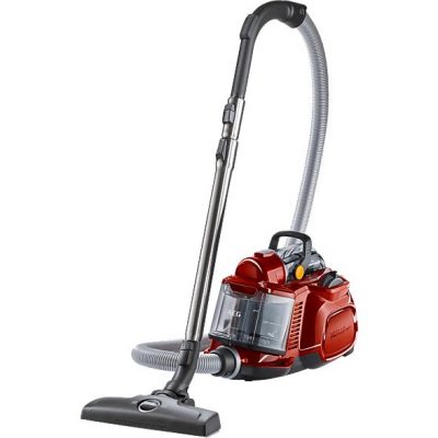 Aspirador sin bolsa - AEG LX7-2-CR-A, 750 W, Potencia de succión 174 W, Depósito 1,4 l, Rojo