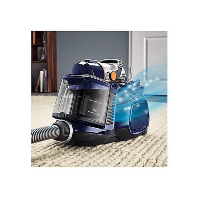 Aspirador sin bolsa - AEG LX7-2-DB-P, 750 W, Depósito 1,4 l, Azul, gris