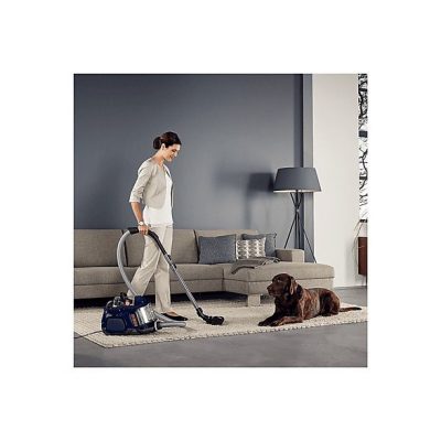 Aspirador sin bolsa - AEG LX7-2-DB-P, 750 W, Depósito 1,4 l, Azul, gris