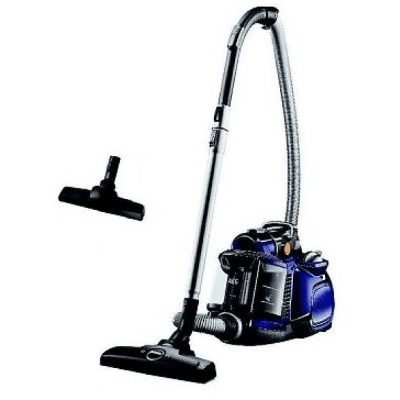 Aspirador sin bolsa - AEG LX7-2-FFP, 750 W, Potencia de succión 750 W, Depósito 1,4 l, Azul