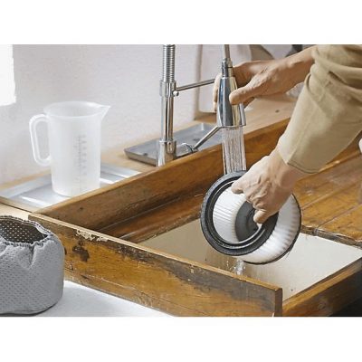 Aspirador sin bolsa - BOSCH 06033D12W0, 1600 W, Potencia de succión 300 AirWatt, Depósito 20 l, Verde