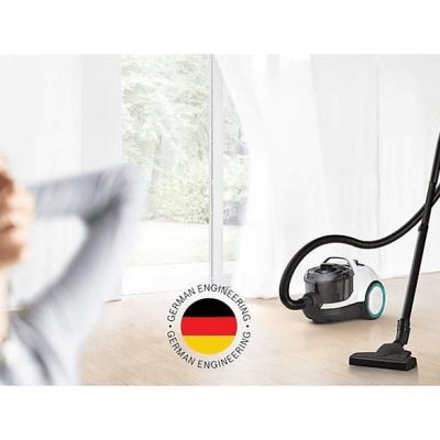 Aspirador sin bolsa - BOSCH BGC21HYG1, 700 W, Depósito 2 l, Blanco