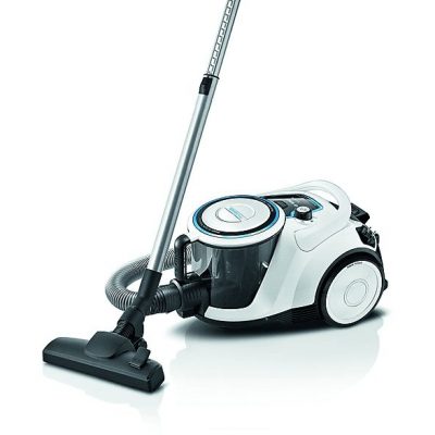 Aspirador sin bolsa - BOSCH BGC41LSIL, 600 W, Depósito 2,4 l, Negro