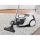 Aspirador sin bolsa - BOSCH BGC41LSIL, 600 W, Depósito 2,4 l, Negro