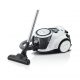 Aspirador sin bolsa - BOSCH BGC41LSIL, 600 W, Depósito 2,4 l, Negro