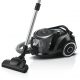 Aspirador sin bolsa - BOSCH BGC41XSIL, 700 W, Depósito 2,4 l, Negro