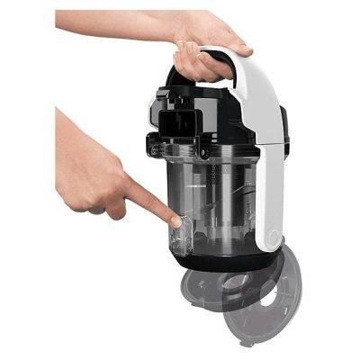 Aspirador sin bolsa - BOSCH BGS05A322, 700 W, Depósito 0,4 l, Negro, Blanco