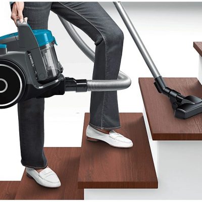 Aspirador sin bolsa - BOSCH BGS05X240, 700 W, Depósito 1,5 l, Azul