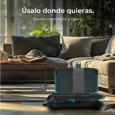 Aspirador sin bolsa - CECOTEC Conga 2000 Carpet&Spot Clean Compact, 330 W, Depósito 0,8 l, Not available