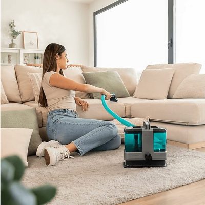 Aspirador sin bolsa - CECOTEC Conga 2000 Carpet&Spot Clean Compact, 330 W, Depósito 0,8 l, Not available
