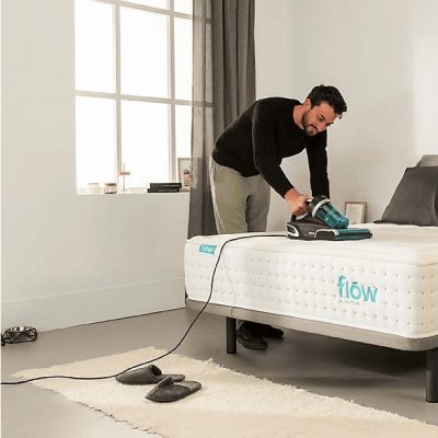 Aspirador sin bolsa - CECOTEC Conga 7000 Mattress, 700 W, Potencia de succión 12 kPa, Depósito 0,4 ml, Multicolor