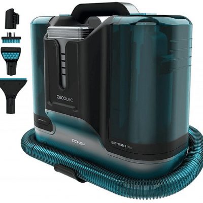 Aspirador sin bolsa - CECOTEC Conga Carpet&Spot Clean Liberty XL, 150 W, Depósito 500 ml, Multicolor