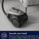 Aspirador sin bolsa - ELECTROLUX 900 258 548, 700 W, Potencia de succión 700 W, Depósito 1,6 l, Gris