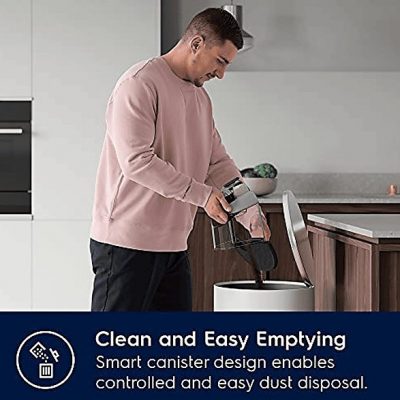 Aspirador sin bolsa - ELECTROLUX 900 258 548, 700 W, Potencia de succión 700 W, Depósito 1,6 l, Gris