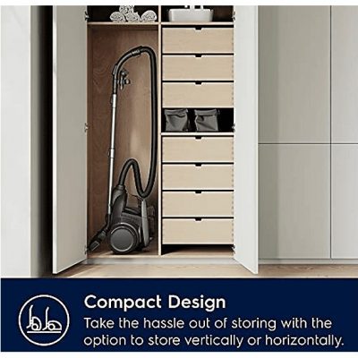 Aspirador sin bolsa - ELECTROLUX 900 258 548, 700 W, Potencia de succión 700 W, Depósito 1,6 l, Gris