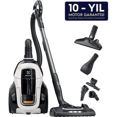 Aspirador sin bolsa - ELECTROLUX PC91-ALRG, 650 W, Potencia de succión 650 W, Depósito 1,8 l, Blanco
